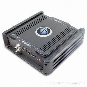 MG-Series Car Amplifier with Full Range Digital Compact, Measures 165 x 176 x 50mm